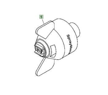 Dysza PSERQ1005 do opryskiwaczy marki John Deere