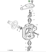 Śruba obudowy zwrotnicy 19M7770 John Deere