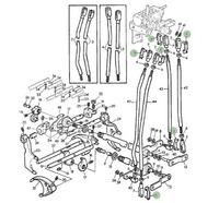 Kołek blokujący sprężynowy 45M7065 John Deere