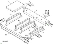 Śruba John Deere 03M7017