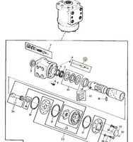 Zestaw kołka John Deere AL37593