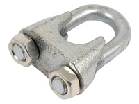 Zacisk liny stalowej 25 mm.