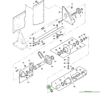 PODKŁADKA DYSTANSOWA John Deere H102533