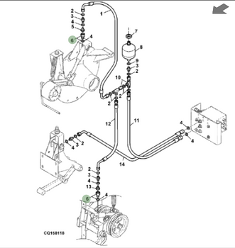 Złącze hydrauliczne AB