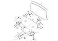 Łącznik kołkowy L207635 John Deere 6000/6R
