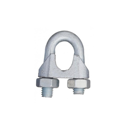 Zacisk liny stalowej 11 mm.