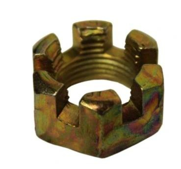 Nakrętka koronkowa wałka podpory M18X1,5