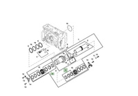 ZESTAW USZCZELNIEŃ SIŁOWNIKA SKRĘTU