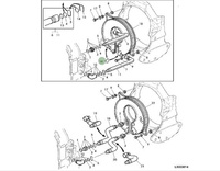 Podkładka chłodnicy oleju L155471 John Deere