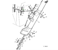 Podkładka dystansowa Z32264 do kombajnów i sieczkarni marki John Deere