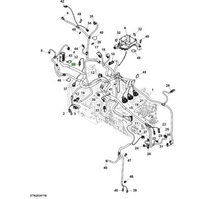 Obudowa złącza elektrycznego 57M7627 John Deere