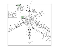 Zatyczka do rur M171850 John Deere X950R