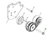 Śruba wentylatora silnika 19M7811 John Deere