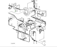 Nakrętka kierownicy John Deere 14M7272