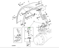Śruba L205720 John Deere 6000