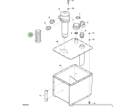 Filtr hydrauliczny 5SR0424364