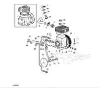 Przewód smarowania sprężarki