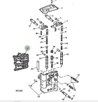 Uszczelka  R94308 John Deere 4000/8000