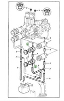 Osłona gniazda hydraulicznego L79589 John Deere 6000