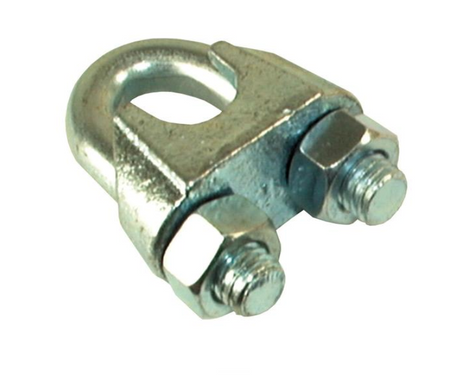 Zacisk liny stalowej 16 mm.