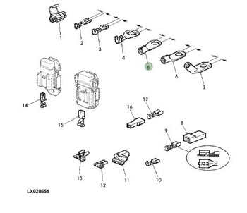 Końcówka oczkowa Q8