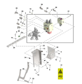 Króciec hydrauliczny