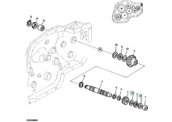 Łożysko oporowe John Deere JD9859