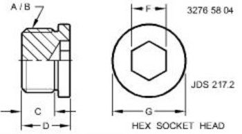 Korek LVU20851 John Deere