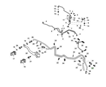 Złączka L212884 John Deere 6000