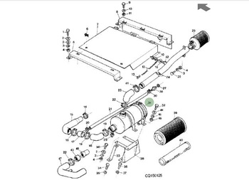 Filtr powietrza kpl.