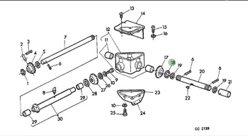 Podkładka uszczelniająca E15476 John Deere