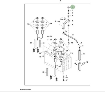 Nasadka WZ1441154 do opryskiwaczy marki John Deere