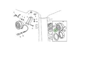 Pierścień lampy roboczej