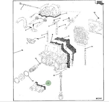 Uszczelka R92469 John Deere 4000