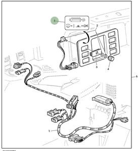 Naklejka L154570 John Deere