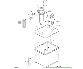 Filtr hydrauliczny 5SR0424364