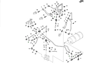 Króciec Łącznik John Deere  AL203197