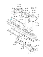 Przedni drążek narożny