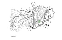 Obejma filtra paliwa L114543 John Deere