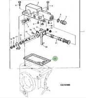 Uszczelka N376361 do kombajnów i sieczkarni marki John Deere
