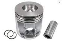 Tłok z pierścieniam i sworzniem + zabezpieczenia